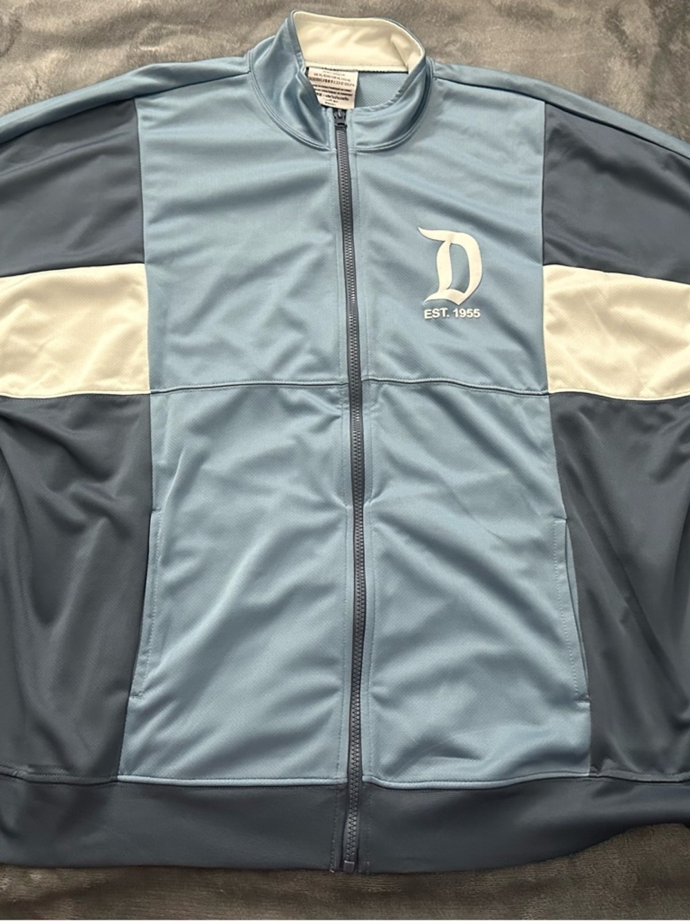 Disney Spirit Jacket Blue Zip Track Jacket Spirit Jersey XL Disneyland Resort